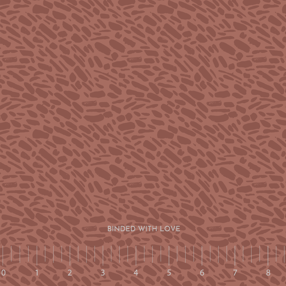 River Pebbles Rust 228489 | Sienna and Indigo by Hello Aunty Designs