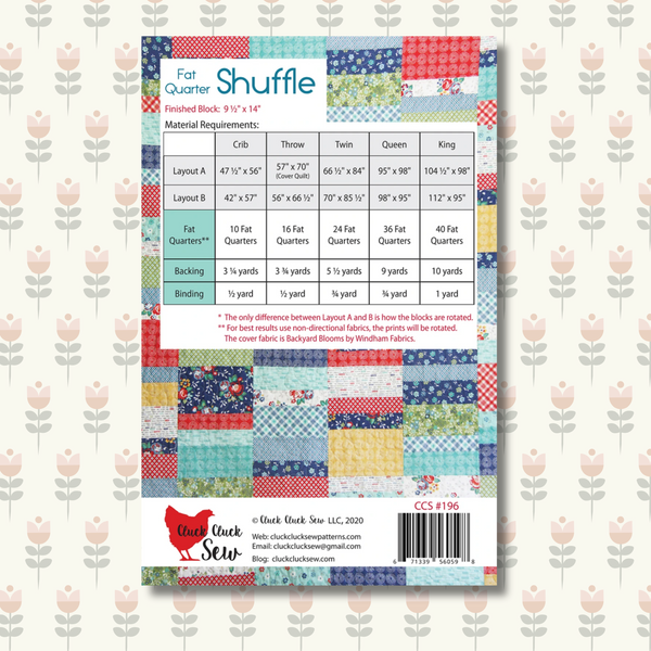 Shuffle by Cluck Cluck Sew | Printed Pattern