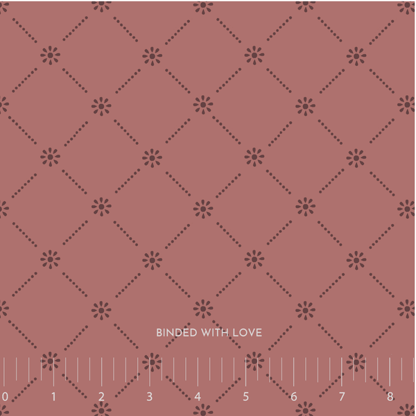 Stripple Cocoa 228564 | Cottage Blooms by Soph Rowe