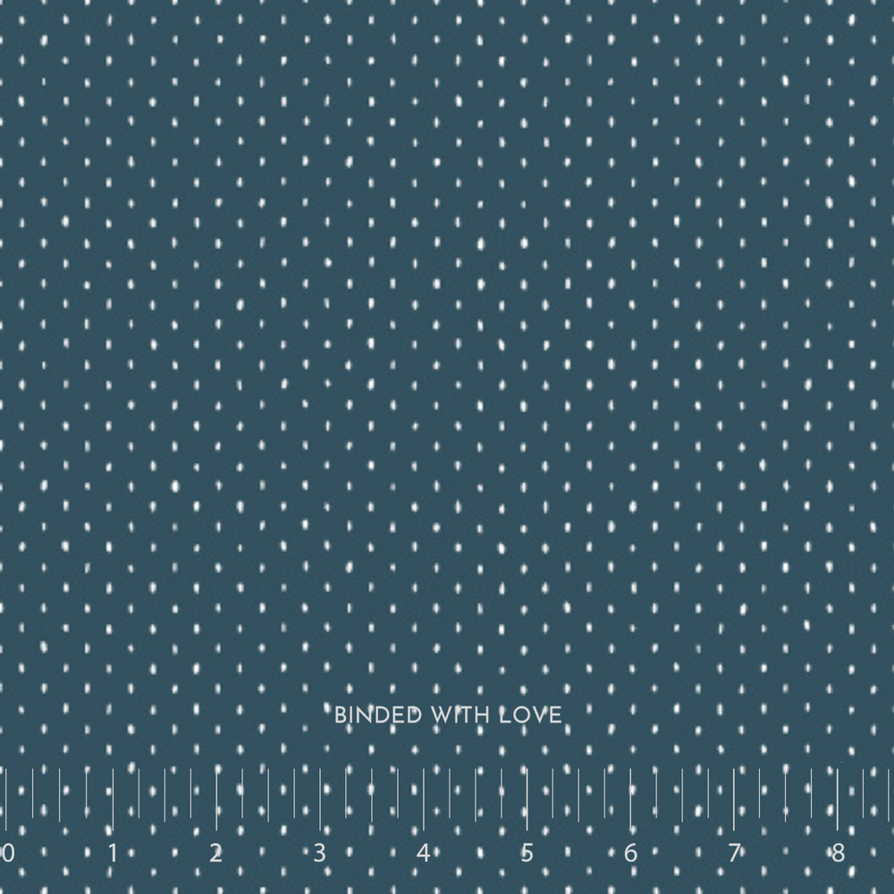 Stitch and Repeat Midnight Blue CS101-DN17 | Cotton + Steel Basics
