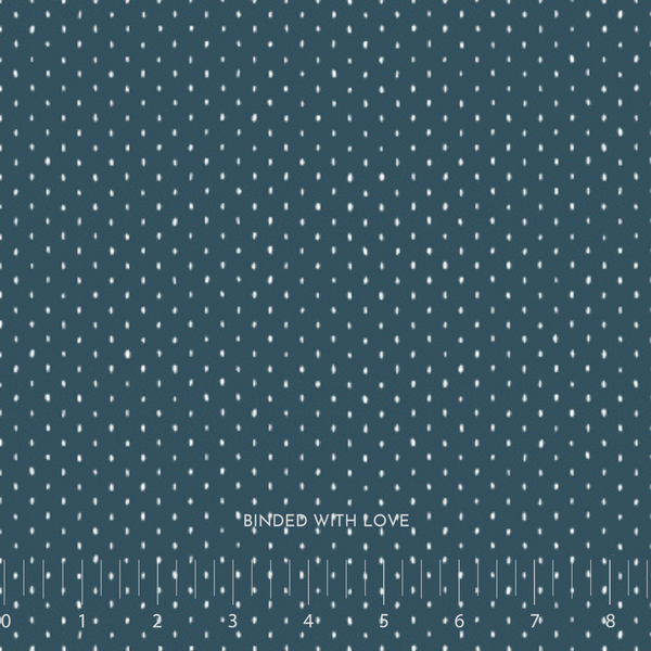 Stitch and Repeat Midnight Blue CS101-DN17 | Cotton + Steel Basics