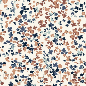 Wild Ditsy 228490 | Sienna and Indigo by Hello Aunty Designs