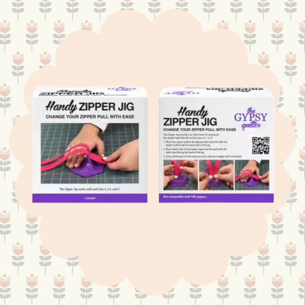 The Zipper Jig from The Gypsy Quilter
