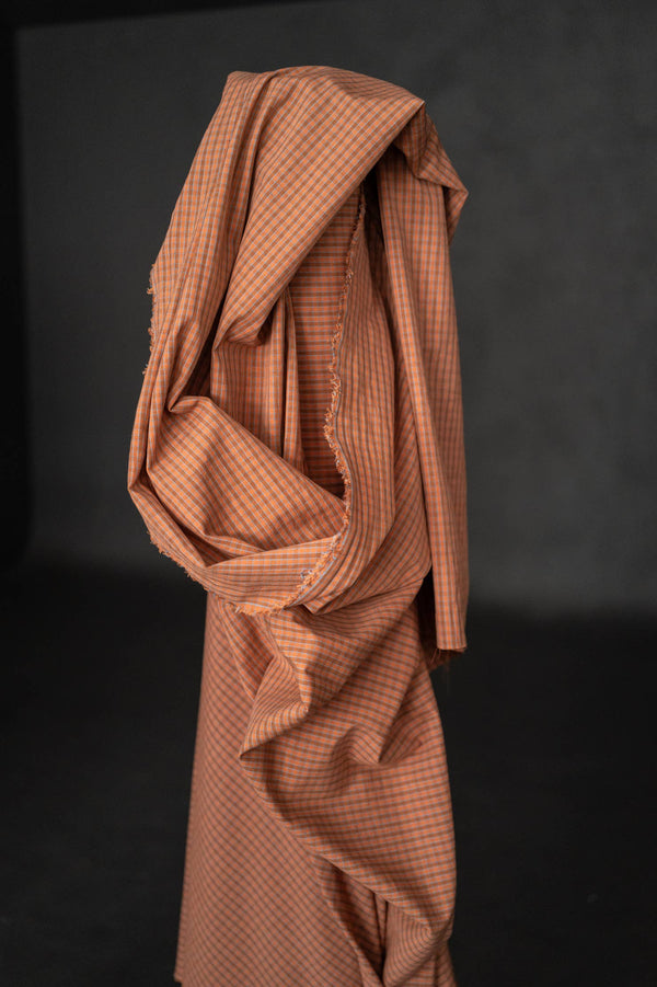 Dusky Daya Cotton/Linen Gingham