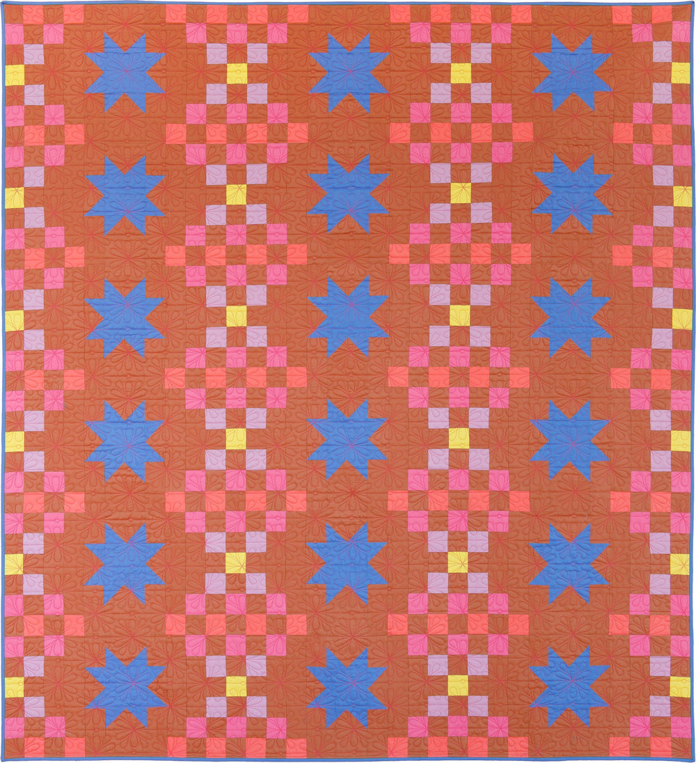 Orchard Stars Quilt Pattern - Printed