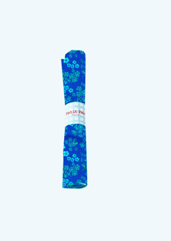 Cotton fabric coupon - Hanako blue