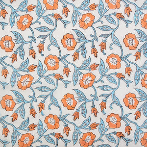 Trumpet Vines in Winter BPCT-02-TMP-WINTER | Indian Block Prints Cottage