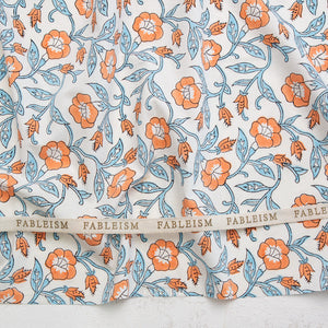 Trumpet Vines in Winter BPCT-02-TMP-WINTER | Indian Block Prints Cottage