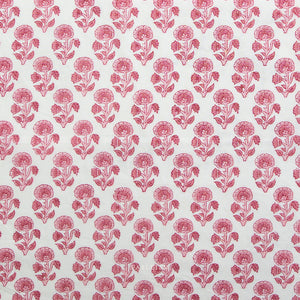 Stamp Floral in Pink BPCT-03-SPF-PINK | Indian Block Prints Cottage
