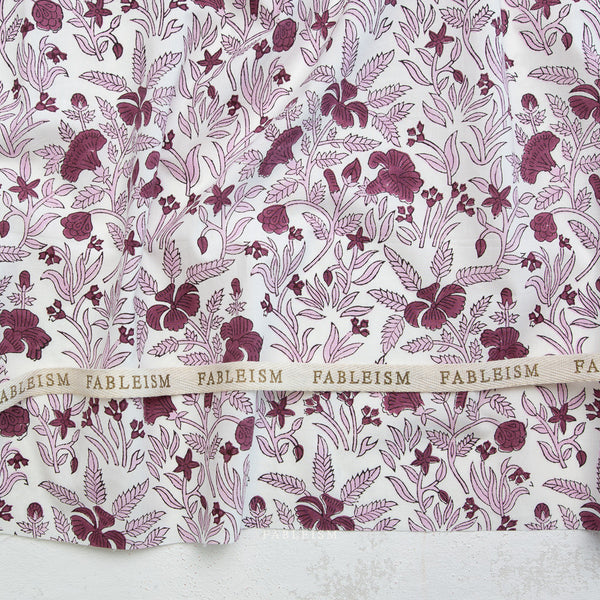 Cozy Floral in Purple BPCT-09-COZ-PURPLE | Indian Block Prints Cottage