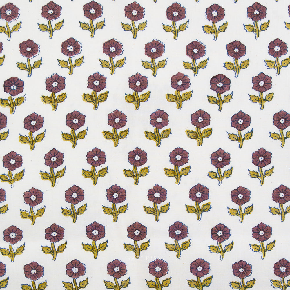 Flowering in Eggplant BPCT-10-FWG-EGGPLANT | Indian Block Prints Cottage
