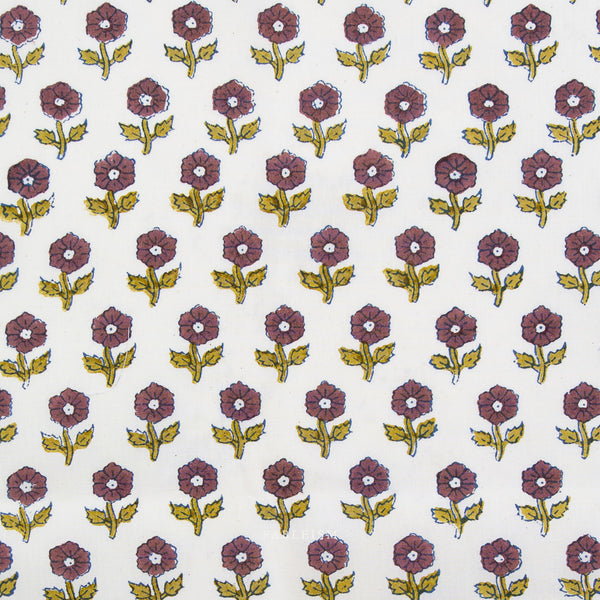 Flowering in Eggplant BPCT-10-FWG-EGGPLANT | Indian Block Prints Cottage