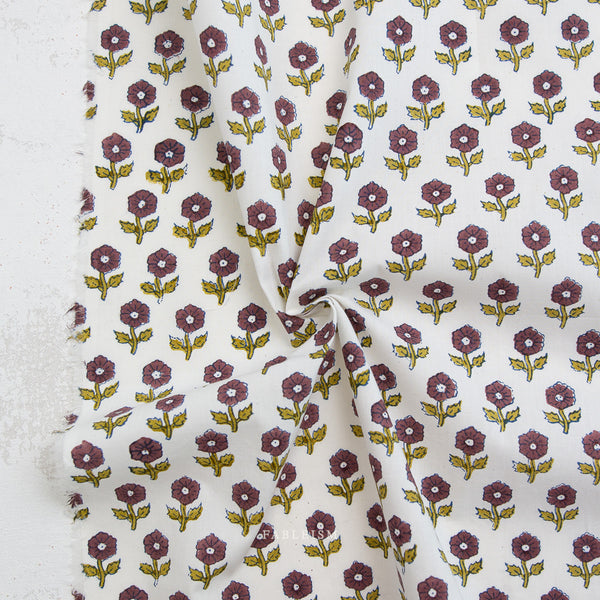 Flowering in Eggplant BPCT-10-FWG-EGGPLANT | Indian Block Prints Cottage