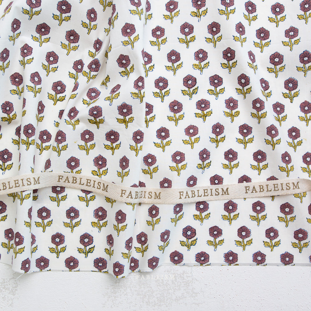 Flowering in Eggplant BPCT-10-FWG-EGGPLANT | Indian Block Prints Cottage