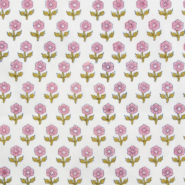 Flowering in Pink BPCT-10-FWG-PINK | Indian Block Prints Cottage