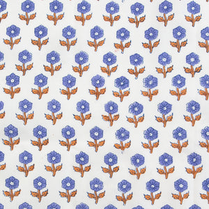Flowering in Violet BPCT-10-FWG-VIOLET | Indian Block Prints Cottage