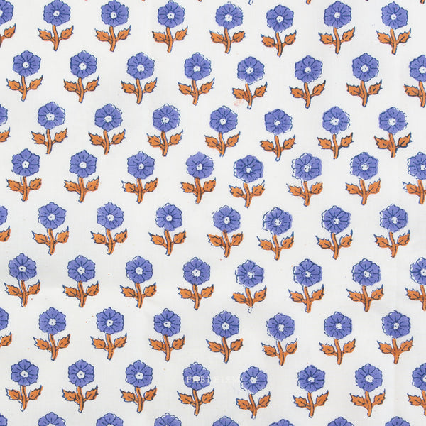 Flowering in Violet BPCT-10-FWG-VIOLET | Indian Block Prints Cottage