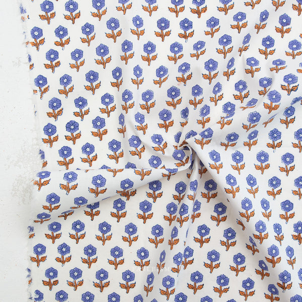Flowering in Violet BPCT-10-FWG-VIOLET | Indian Block Prints Cottage