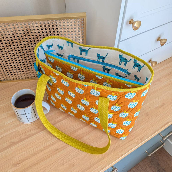 Divided Tablet Tote (Paper Pattern)
