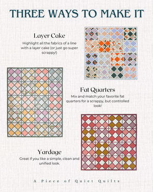Harlequin Bloom | Paper Quilt Pattern