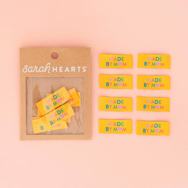 Made by Mom - Sewing Woven Clothing Label Tags