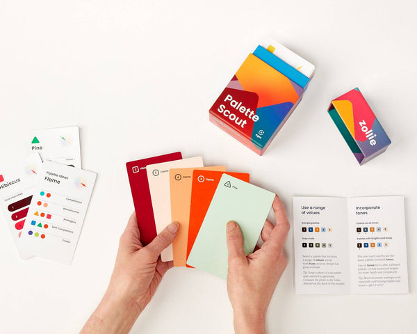 Palette Scout Color Inspiration Deck | Palette Card Deck