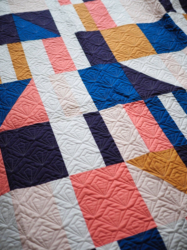 Sidewalk Chalk Quilt Pattern - Printed
