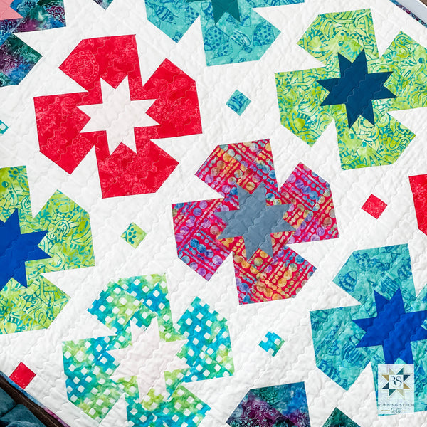 Summer Garden Quilt Pattern - PRINTED