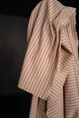 Whiskey Cotton/Linen Stripe