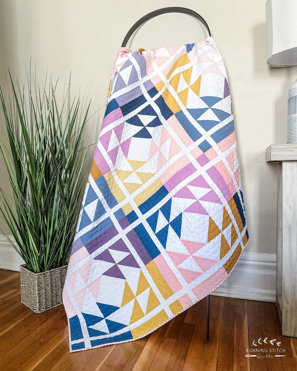 Mosaic Stones Quilt Pattern - PRINTED