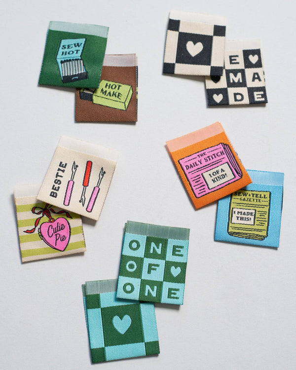 Me Made Square Garment Labels | Set of 6