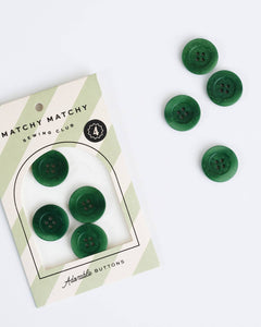Juniper 1" Corozo Nut Buttons | Set of 4
