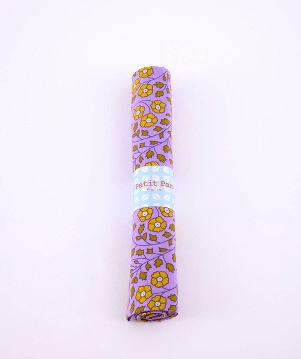 Aziza Lilac Cotton Fabric Coupon