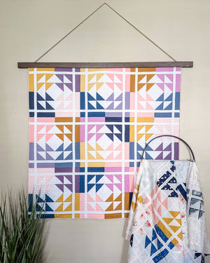 Mosaic Stones Quilt Pattern - PRINTED