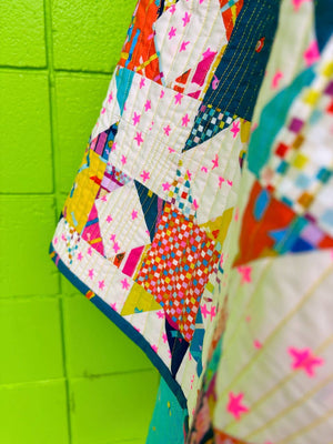 Layer Cake Stars 2.0 Quilt Pattern - Printed