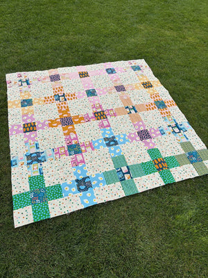 Layer Cake Nine Patch Quilt Pattern - Printed