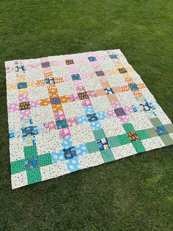 Layer Cake Nine Patch Quilt Pattern - Printed