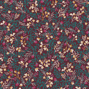 Floral No. 9 Foresta FUS-FO-2103 | Amy Sinibaldi | Foresta Fusion by Art Gallery Fabrics | Continuous Yardage | Fat Quarter