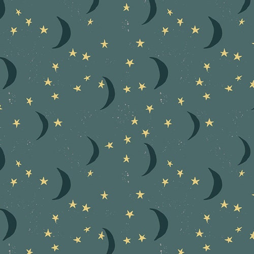 Lambkin Keeping Watch Dim LMB-28731 | Lambkin by Bonnie Christine | Art Gallery Fabrics | Continuous Yardage | Fat Quarter