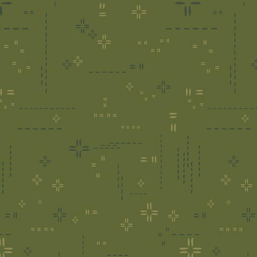 AGF Decostitch Morning Moss DSE-705 | Decostitch Elements by Art Gallery Fabrics | Yardage | Fat Quarter