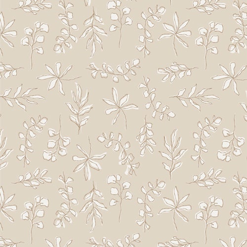 Sunbleached Leaves CAP-SV-11606 | Soften the Volume Capsule by Art Gallery Fabrics | Continuous Yardage | Fat Quarter