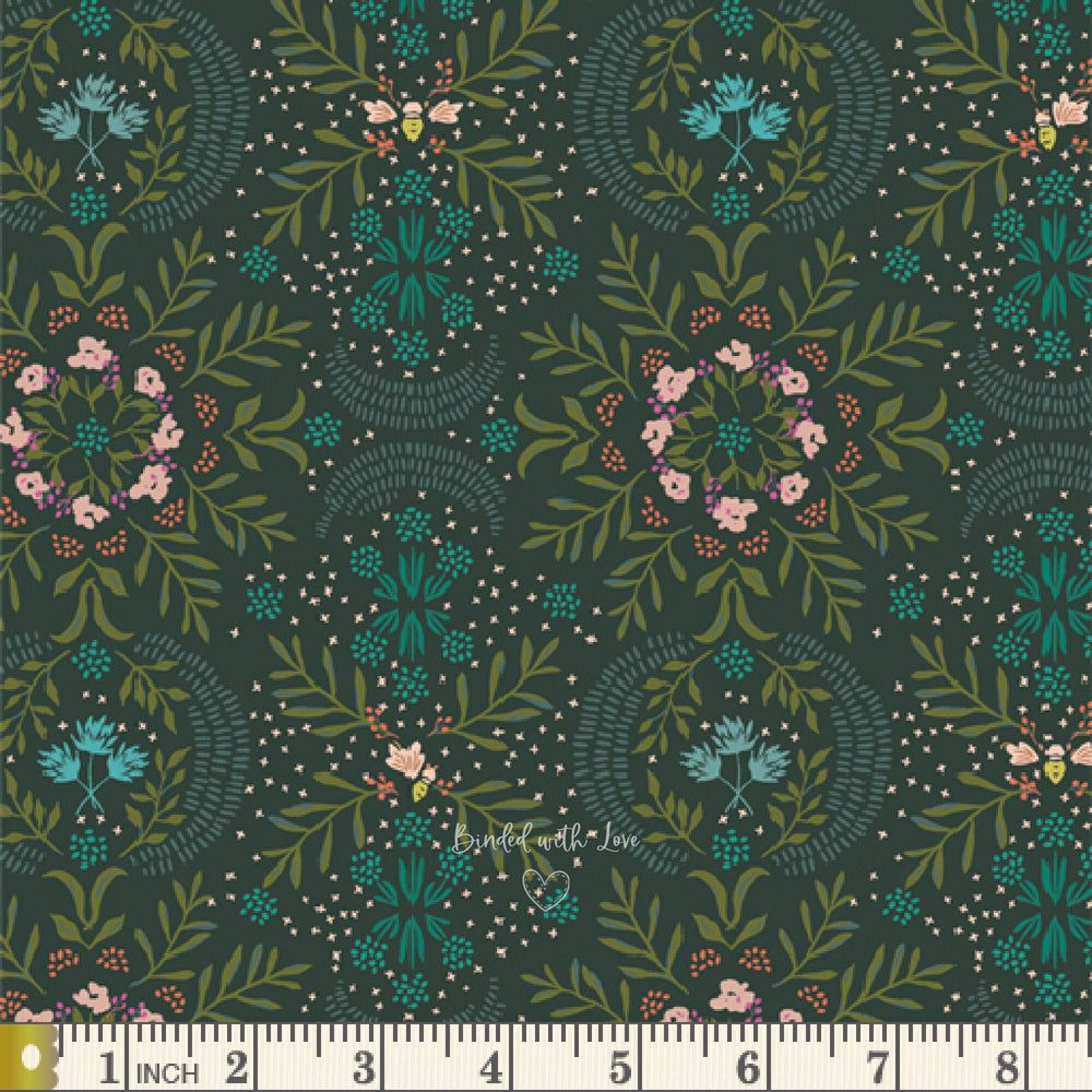 Velvet Firefly Slumber VLV-59650 | Velvet by Amy Sinibaldi | Art Gallery Fabrics | Continuous Yardage