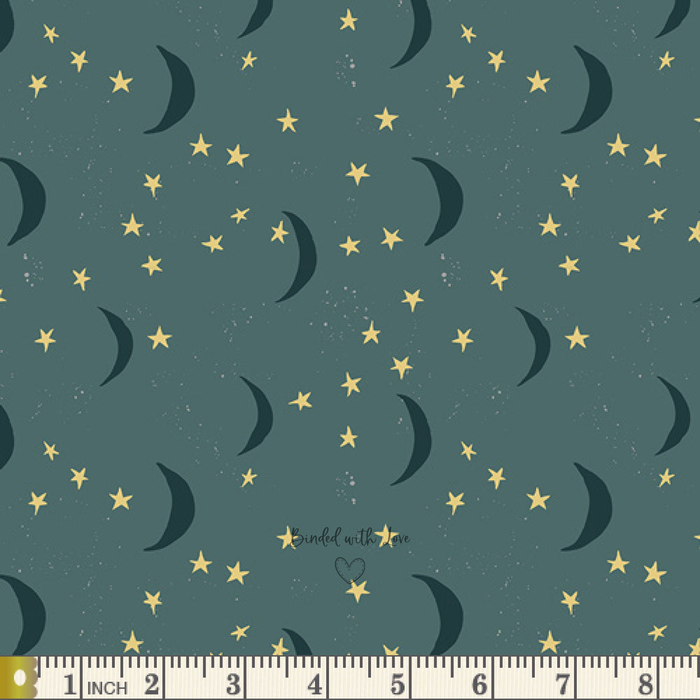 Lambkin Keeping Watch Dim LMB-28731 | Lambkin by Bonnie Christine | Art Gallery Fabrics | Continuous Yardage | Fat Quarter