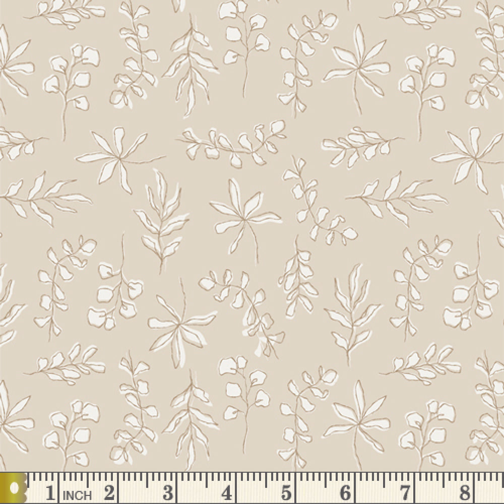 Sunbleached Leaves CAP-SV-11606 | Soften the Volume Capsule by Art Gallery Fabrics | Continuous Yardage | Fat Quarter