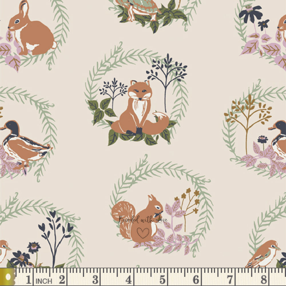 Lilliput Forest Friends LLP-56702 | Lilliput by Sharon Holland | Art Gallery Fabrics | Continuous Yardage | Fat Quarter