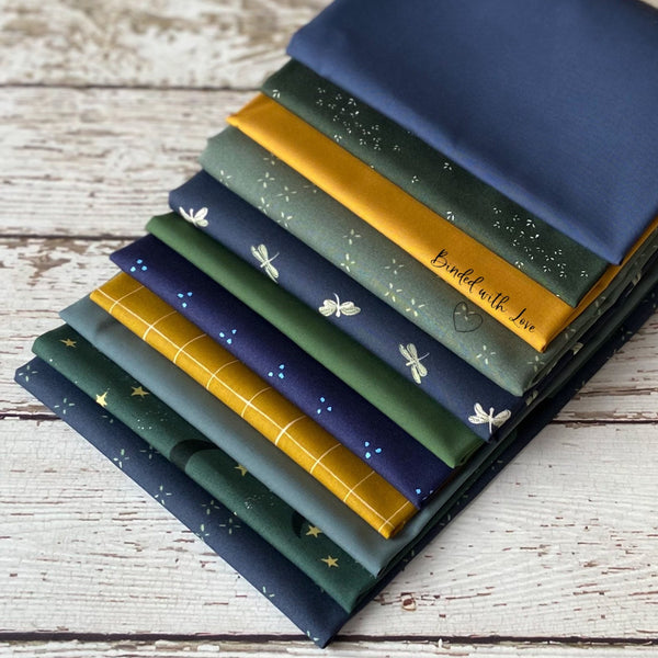 Curated Fat Quarter Bundle | 11 Fat Quarters | Hand Selected Art Gallery Fabrics Quilting Bundle