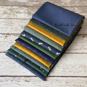Curated Fat Quarter Bundle | 11 Fat Quarters | Hand Selected Art Gallery Fabrics Quilting Bundle