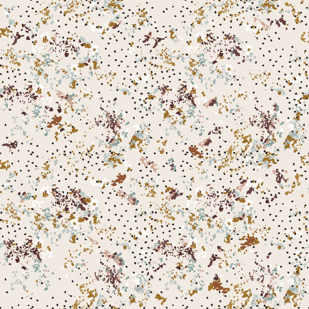 Windblown Mulberry HJ303-MU3 | Wallflower by Hope Johnson | Cotton + Steel | Continuous Yardage | Fat Quarter
