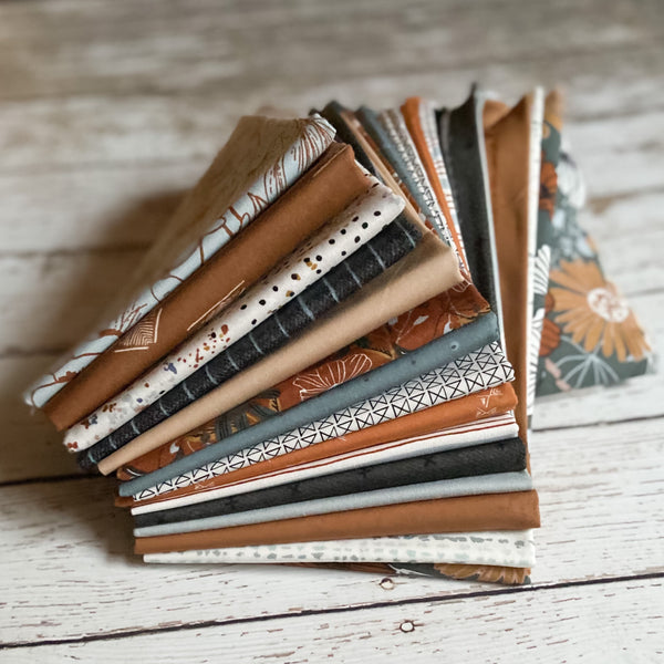 Curated Fat Quarter Bundle | 15 Fat Quarters | Hand Selected Art Gallery Fabrics Quilting Bundle