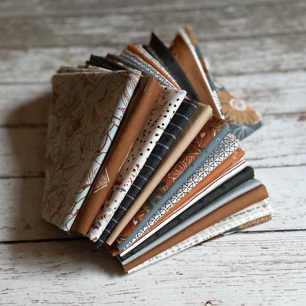 Curated Fat Quarter Bundle | 15 Fat Quarters | Hand Selected Art Gallery Fabrics Quilting Bundle
